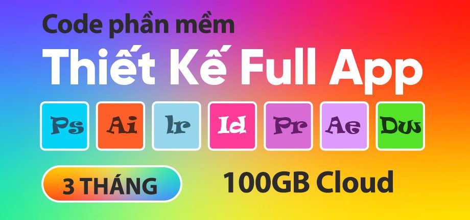 Phần mềm thiết kế Full App 3 tháng - Bảo Hành Full