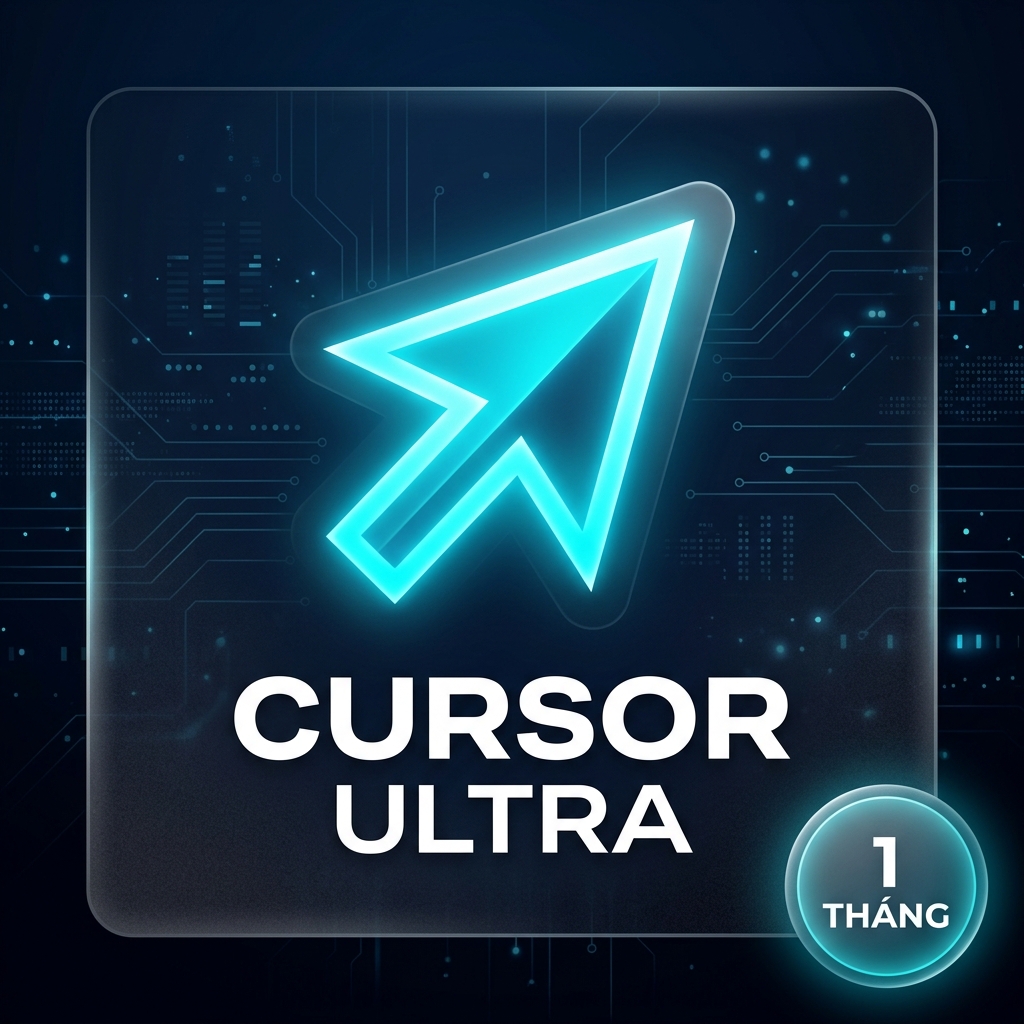 Cursor Ultra 1 Tháng - Tài Khoản Tạo Sẵn (BH30 Ngày)