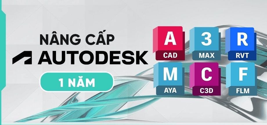 Autodesk 2 App 1 năm - Nâng cấp chính chủ